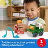 Fisher-Price Little People Fishing Trip Figure & Vehicle Set | 5 Pieces, Adventure Pretend Play, Toddlers & Preschool Kids Ages 1+ Years