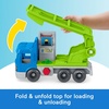 Fisher-Price Little People Load & Roll Hauler Playset | Toy Car Carrier, 3 Play Pieces, Mechanic Pretend Play, Toddlers & Preschool Kids Ages 1+ Years