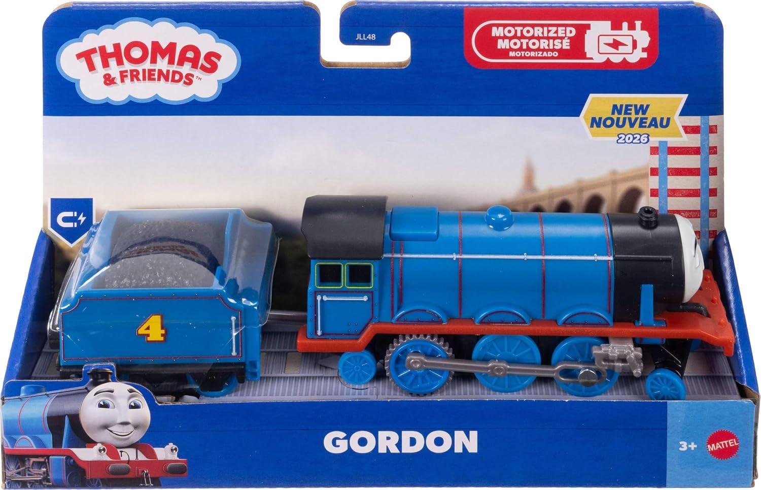 image:imageThomas amp Friends by FisherPrice Motorized Toy Thomas Train amp Cargo BatteryPowered Engine amp Vehicle Featuring Classic Characters from the SeriesGordon