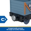 Thomas & Friends by Fisher-Price Motorized Toy Thomas Train & Cargo, Battery-Powered Engine & Vehicle, Featuring Classic Characters from the Series​(Thomas & Sc Ruffey)