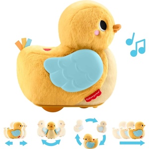 Fisher-Price 4-in-1 Cuddle & Crawl Duck | Baby Crawling Toy, Musical Tummy Time, Sensory & Gross-Motor Activity, Newborn to Infant Play Ages 0+