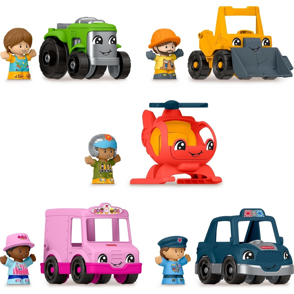 image:imageFisherPrice Little People Activity Vehicles Set