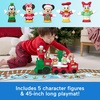 Fisher-Price Little People Disney Jr Musical Christmas Train Toy