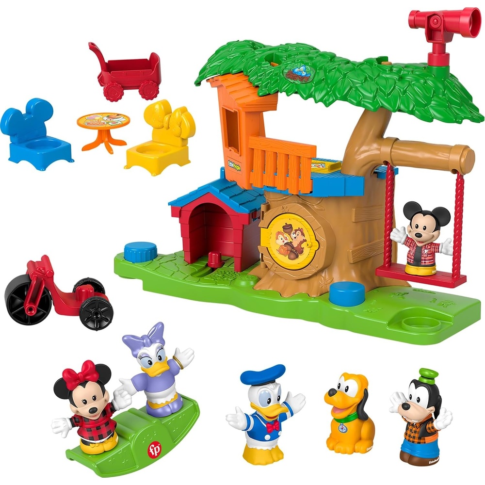 image:imageFisherPrice Little People Disney Jr Tree Fort Playset